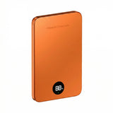 ReelCharge ReelSafe Solid State 5,000 mAh Qi2 Wireless Power Bank (Orange)
