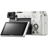 Sony Alpha a6000 24.3MP Mirrorless Digital Camera with 16-50mm Lens (White)