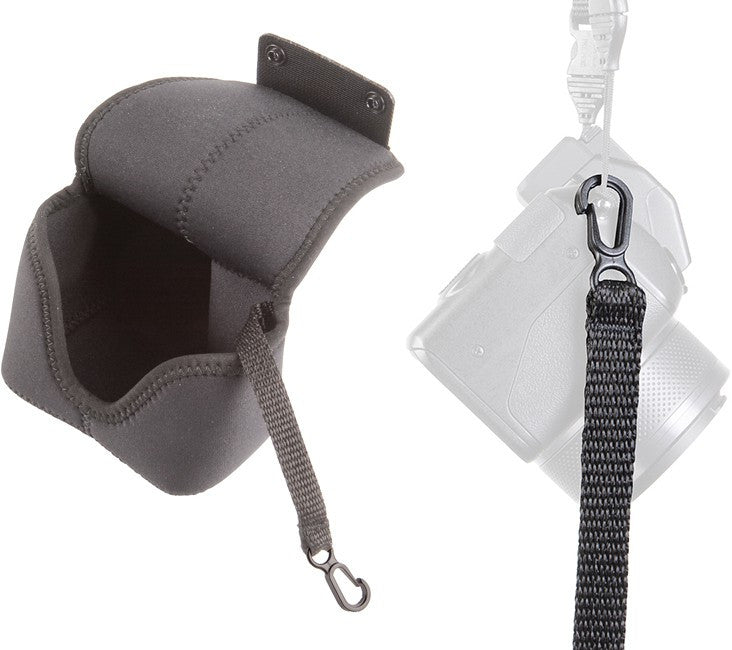 OpTech Soft Pouch D-Offset Digital Camera Case (Black)