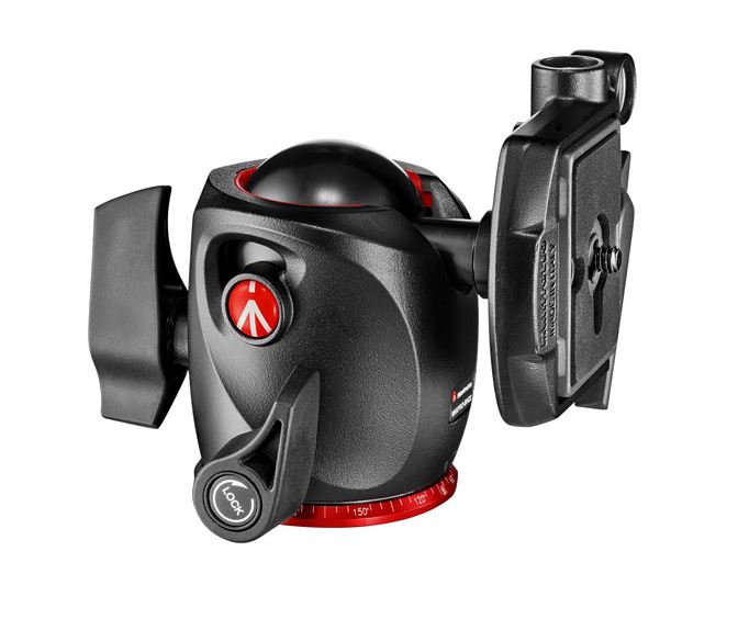 Manfrotto MK055XPRO3-BHQ2 Aluminum Tripod with XPRO Ball Head and 200PL QR Plate (Open Box)