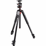 Manfrotto MK055XPRO3-BHQ2 Aluminum Tripod with XPRO Ball Head and 200PL QR Plate (Open Box)