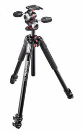 Manfrotto MK055XPRO3-3W 3-Section Tripod with 3-Way Head