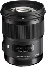 Sigma 50mm f/1.4 DG HSM Art Lens for Canon