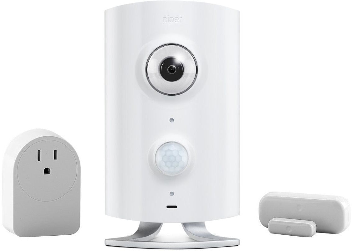 iControl Networks Piper Classic All-in-One WiFi Security System Bundle (4-Piece)