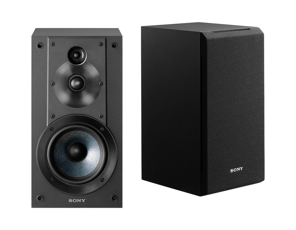 Sony 2 Channel Stereo Receiver with Sony 3-Way 3-Driver Speaker System Bundle