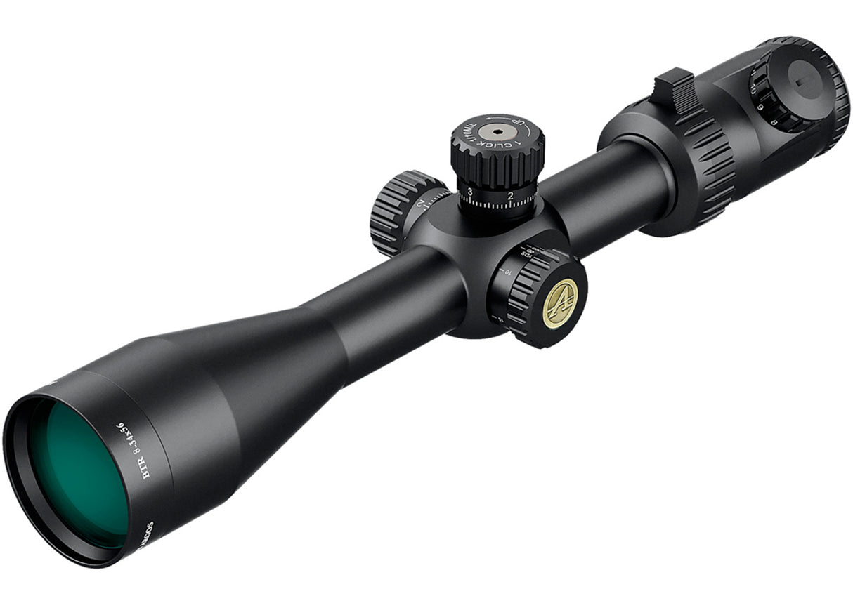 Athlon Optics Argos BTR Riflescope, 8-34x56 (DD, SF, 30mm, FFP, APMR IR-MIL)