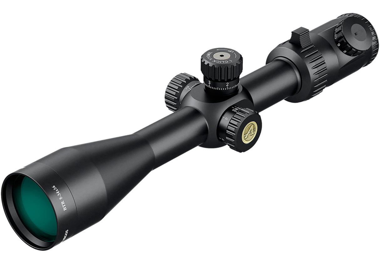Athlon Optics Argos BTR Riflescope, 8-34x56 (DD, SF, 30mm, FFP, ATMR IR-MOA)