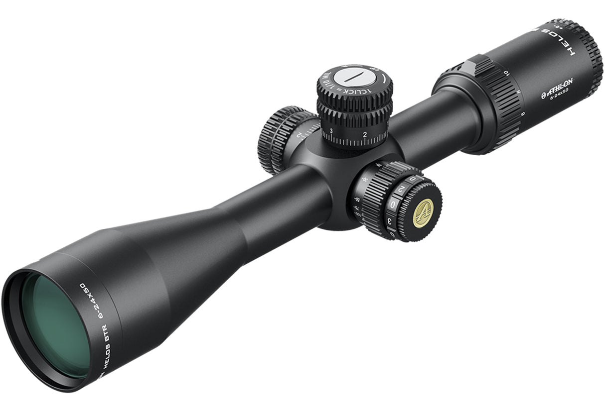 Athlon Optics Helos BTR 6-24x50 Riflescope (DD, SF, 30mm, FFP, APMR IR MIL Reticle)