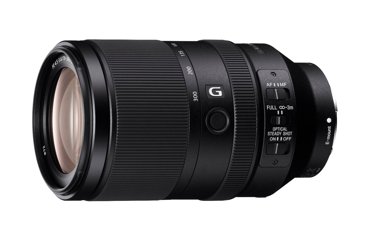 Sony FE 70-300mm f/4.5-5.6 G OSS E-Mount Telephoto Zoom Lens and 64GB SD Card Bundle