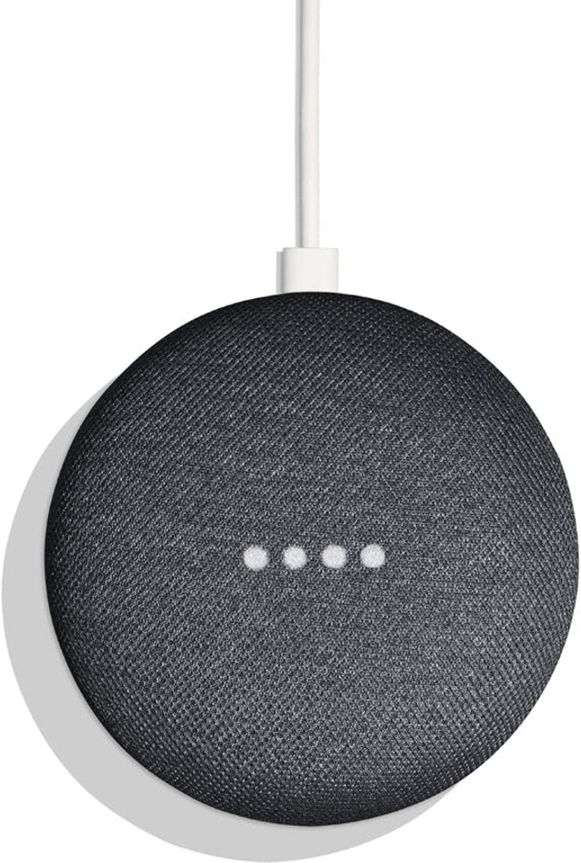 Google Home Mini Smart Speaker (Charcoal Gray)