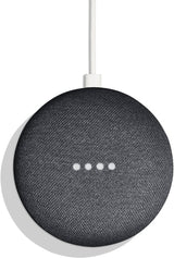 Google Home Mini Smart Speaker (Charcoal Gray)