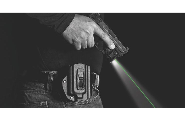 Viridian C5L-R Subcompact Red Laser and Light with Ruger SR9C TacLoc Holster