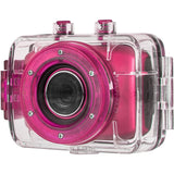 Vivitar HD Waterproof Action Camera (Pink)
