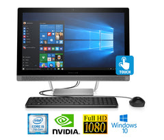HP Pavilion 24-b217c 23.8" FHD Touch All-in-One PC, Intel Core i5-7400T, 12GB RAM (Certified Refurbished)