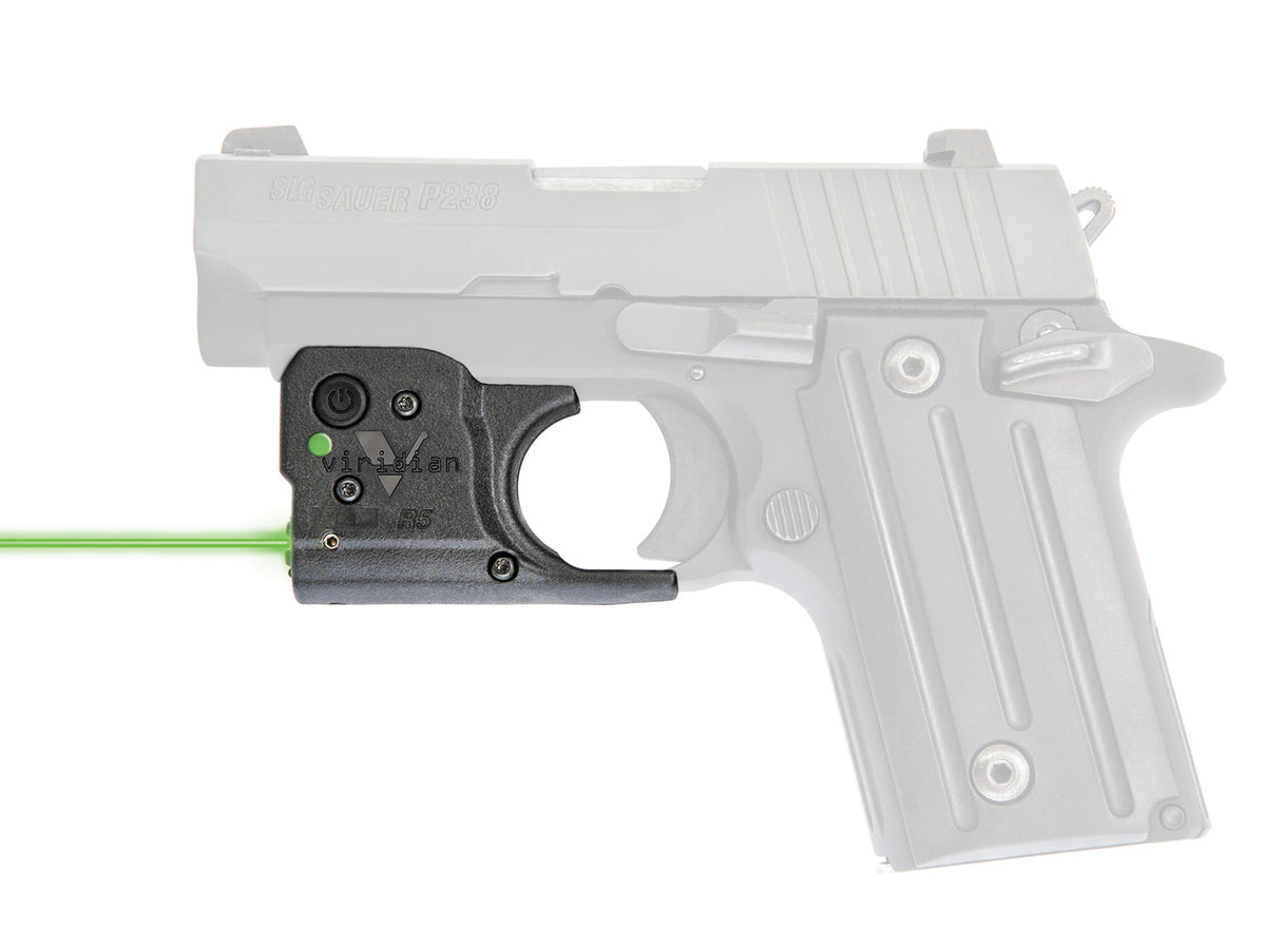 Viridian Reactor R5 Gen 2 Green laser sight for Sig Sauer P238/P938