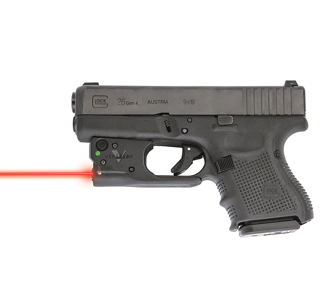 Viridian Reactor 5 Gen 2 Red laser sight for Glock 19/23/26/27 w/ECR/IWB Holster