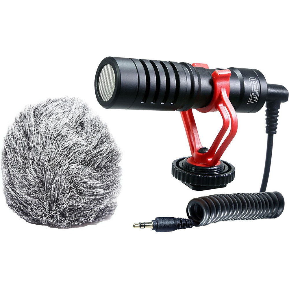 Vidpro XM-CM Compact Micro Video Microphone (Open Box)