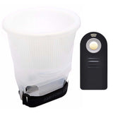 Gary Fong Lightsphere Universal Inverted Dome Cloud Diffuser LSUCLOUD + Remote