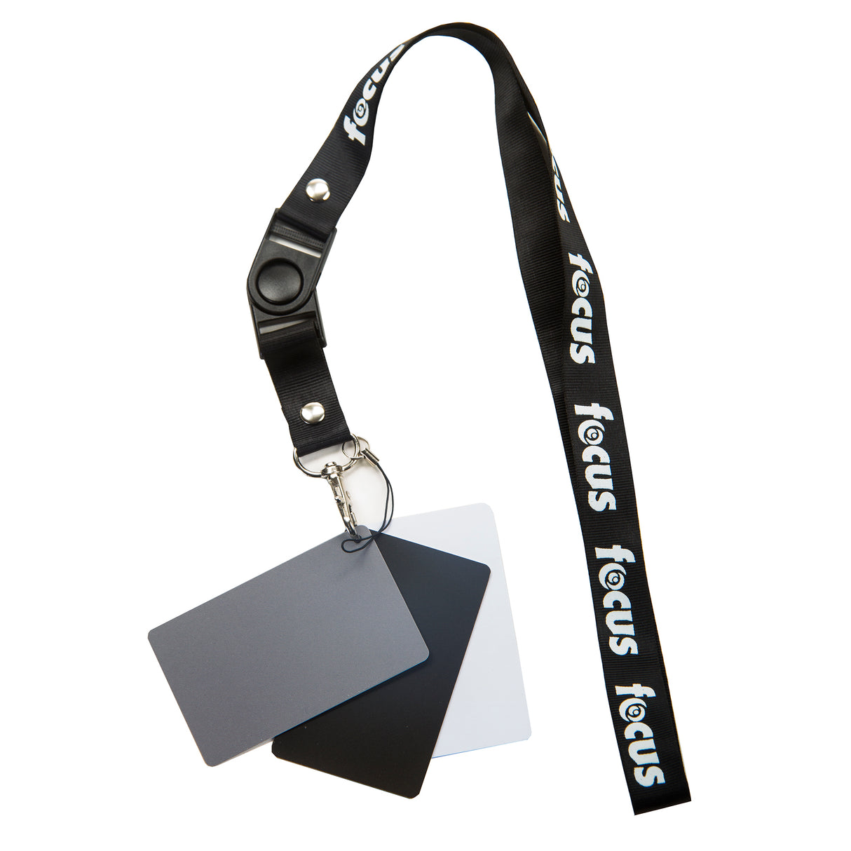 Focus Digital White Balance Gray Card Set and Lanyard