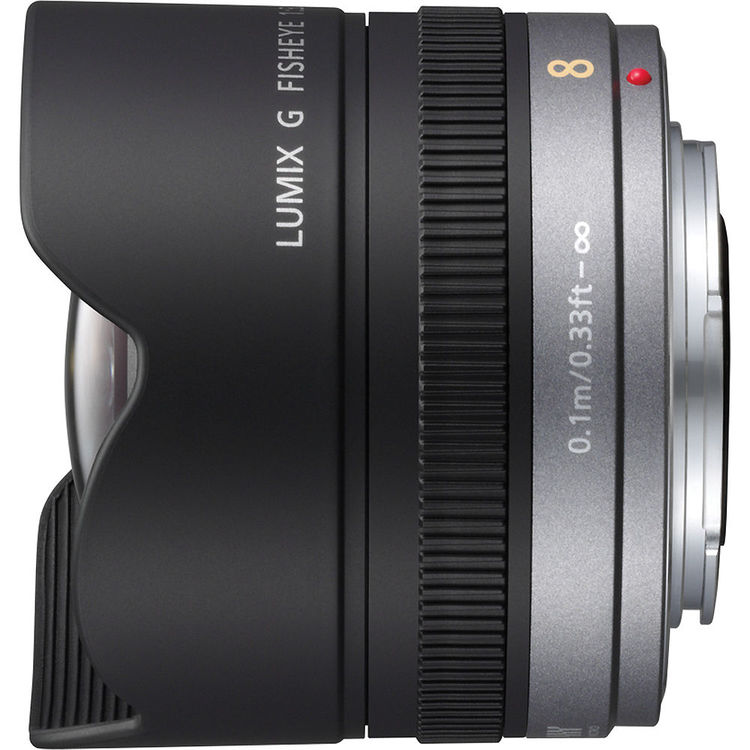 Panasonic LUMIX G Fisheye 8mm f/3.5 Lens for Micro Four Thirds