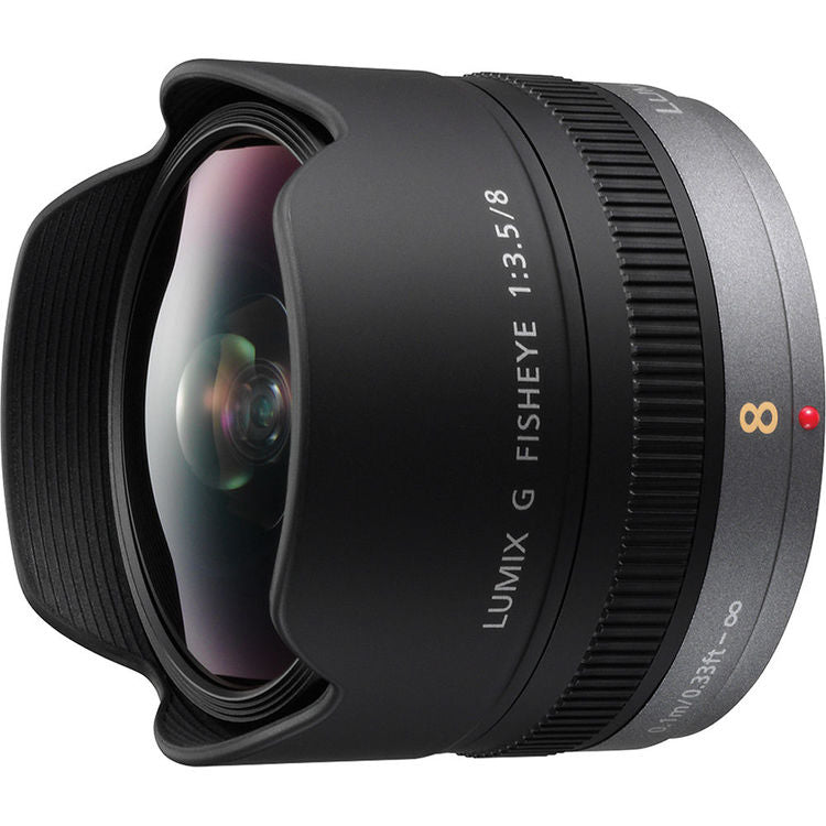 Panasonic LUMIX G Fisheye 8mm f/3.5 Lens for Micro Four Thirds