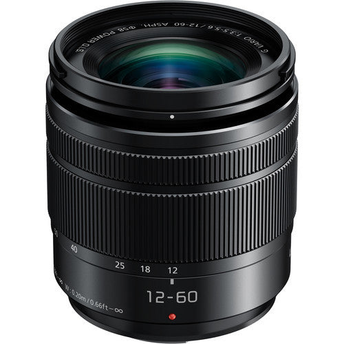Panasonic LUMIX 12-60mm f/3.5-5.6 Lens for Mirrorless Micro Four Thirds Mount