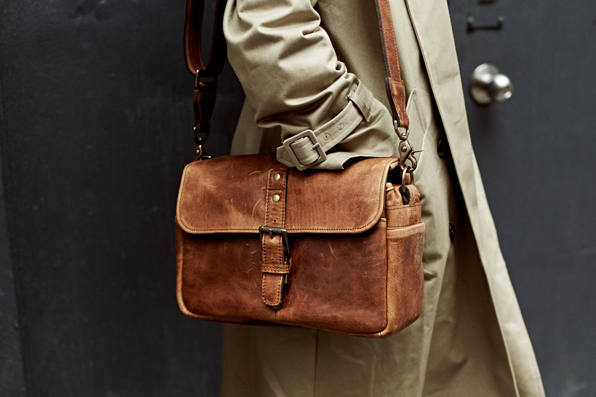 ONA Bowery Leica Camera Bag (Antique Cognac)