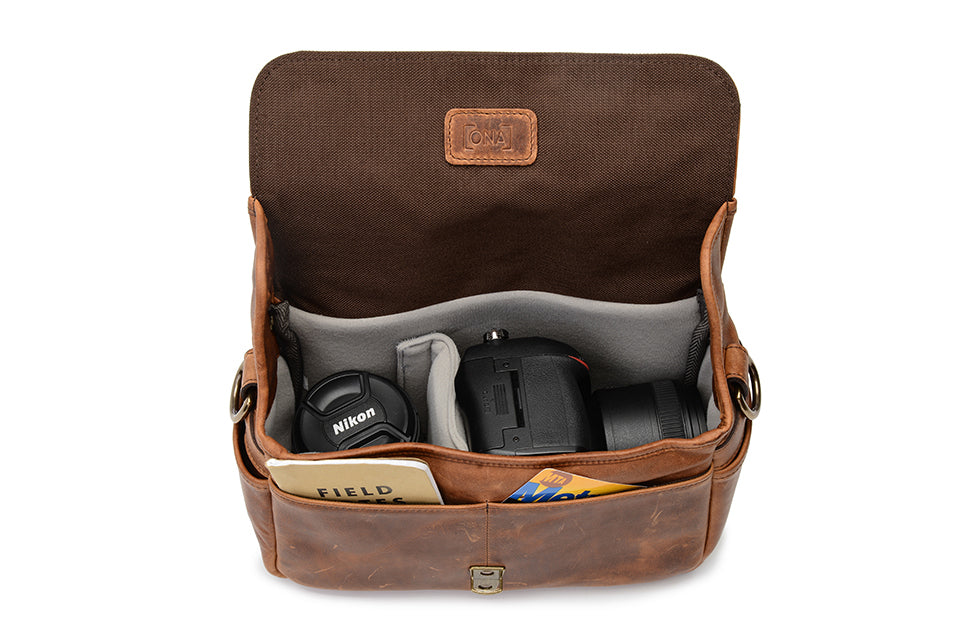 ONA Bowery Leica Camera Bag (Antique Cognac)