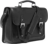 ONA Brooklyn Shoulder Messenger Bag (Black)