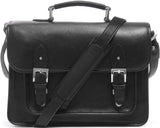 ONA Brooklyn Shoulder Messenger Bag (Black)