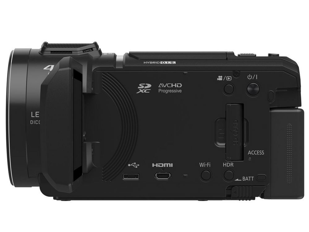 PANASONIC HC-V800 HD Camcorder, 24x LEICA DICOMAR Lens, 1/2.5 Inch BSI Sensor