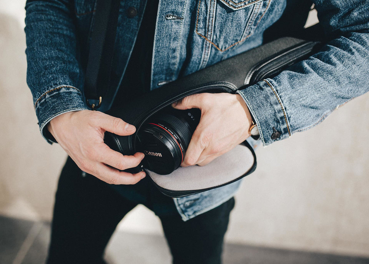 ONA Beacon Camera Lens Case (Nylon Black)