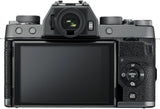 Fujifilm X-T100 Mirrorless Digital Camera (Dark Silver)