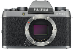 Fujifilm X-T100 Mirrorless Digital Camera (Dark Silver)