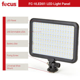 Focus 12V 1400 Lumens LED Video Light with Build-In Color Temp Switch