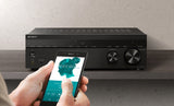 Sony 2 Channel Stereo Receiver with Phono Inputs and Bluetooth Connectivity