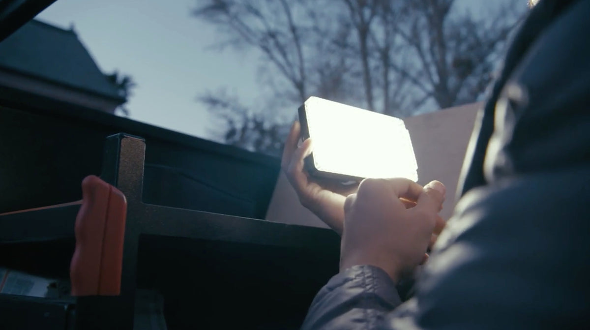 Aputure Amaran AL-F7 On-Camera Variable Color LED Light (3200 to 9500K)