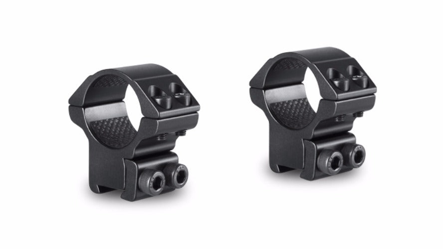 Hawke Sport Optics Match Mount 1-inch Riflescope Rings 2-Piece Set for 9-11mm Rail (Medium Height)