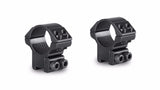 Hawke Sport Optics Match Mount 1-inch Riflescope Rings 2-Piece Set for 9-11mm Rail (Medium Height)