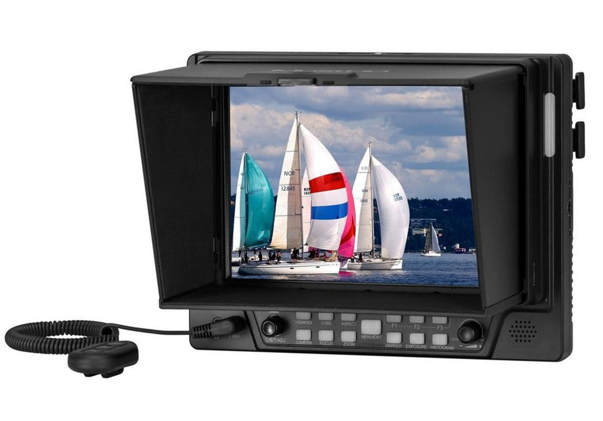 MustHD 7" 1920x1200 Full HD 3G-SDI Field Monitor for Professional Videographers