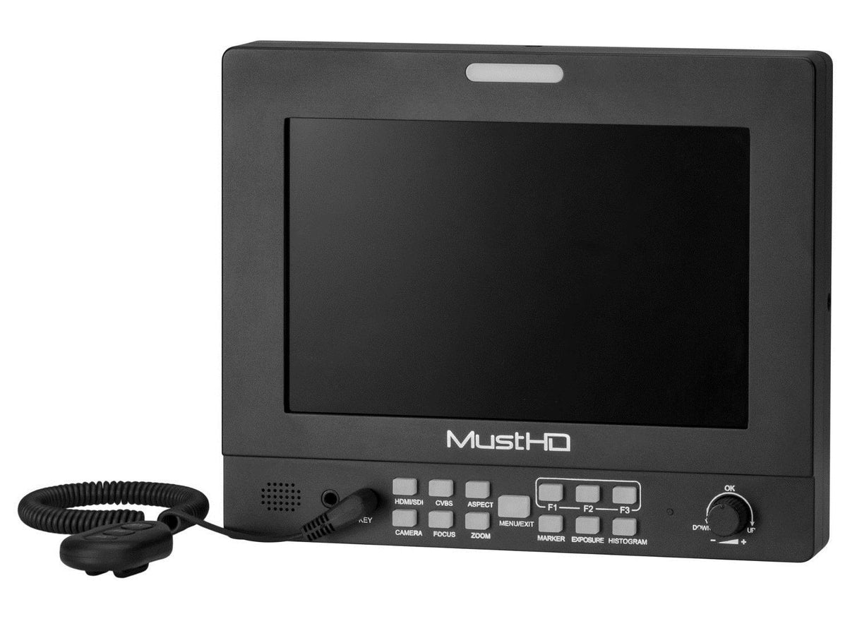 MustHD 7" Hyper-Brite 2200-nit High Brightness 1920x1200 Monitor with HDMI Input