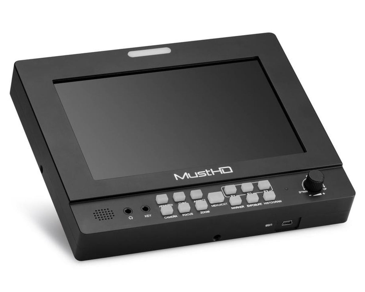 MustHD 7" Hyper-Brite 2200-nit High Brightness 1920x1200 Monitor with HDMI Input
