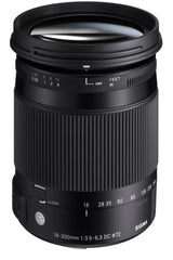 Sigma 18-300mm f/3.5-6.3 DC MACRO OS HSM Contemporary Lens for Sony A