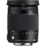 Sigma 18-300mm f/3.5-6.3 DC MACRO OS HSM Contemporary Lens for Sony A