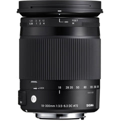Sigma 18-300mm f/3.5-6.3 DC MACRO OS HSM Contemporary Lens for Sony A
