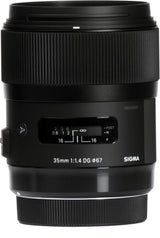 Sigma 35mm f/1.4 DG HSM ART Lens for Nikon F