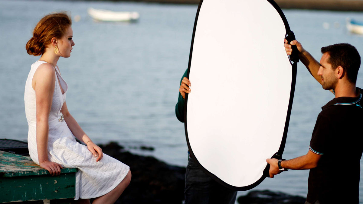 Profoto Collapsible Reflector (Silver/White, Large - 120cm/47")