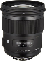 Sigma 50mm f/1.4 DG HSM Art Lens for Canon