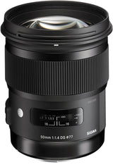 Sigma 50mm f/1.4 DG HSM Art Lens for Sony E