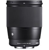 Sigma 16mm f/1.4 DC DN Contemporary Lens for Micro Four Thirds